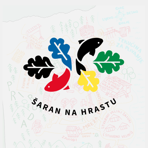 Naslovni vizual - Šaran logo za Šaran na hrastu