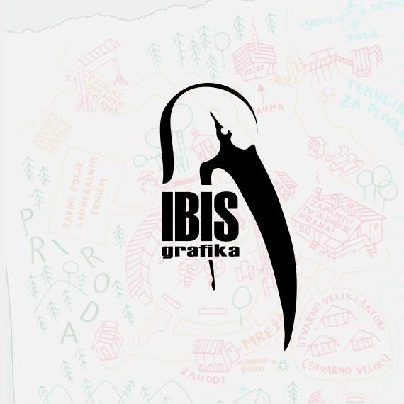 Naslovni vizual - Ibis logo za Šaran na hrastu