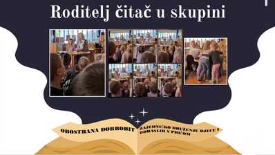 roditelj čitač u skupini