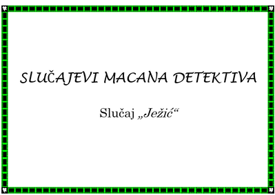 Slučajevi Macana Detektiva